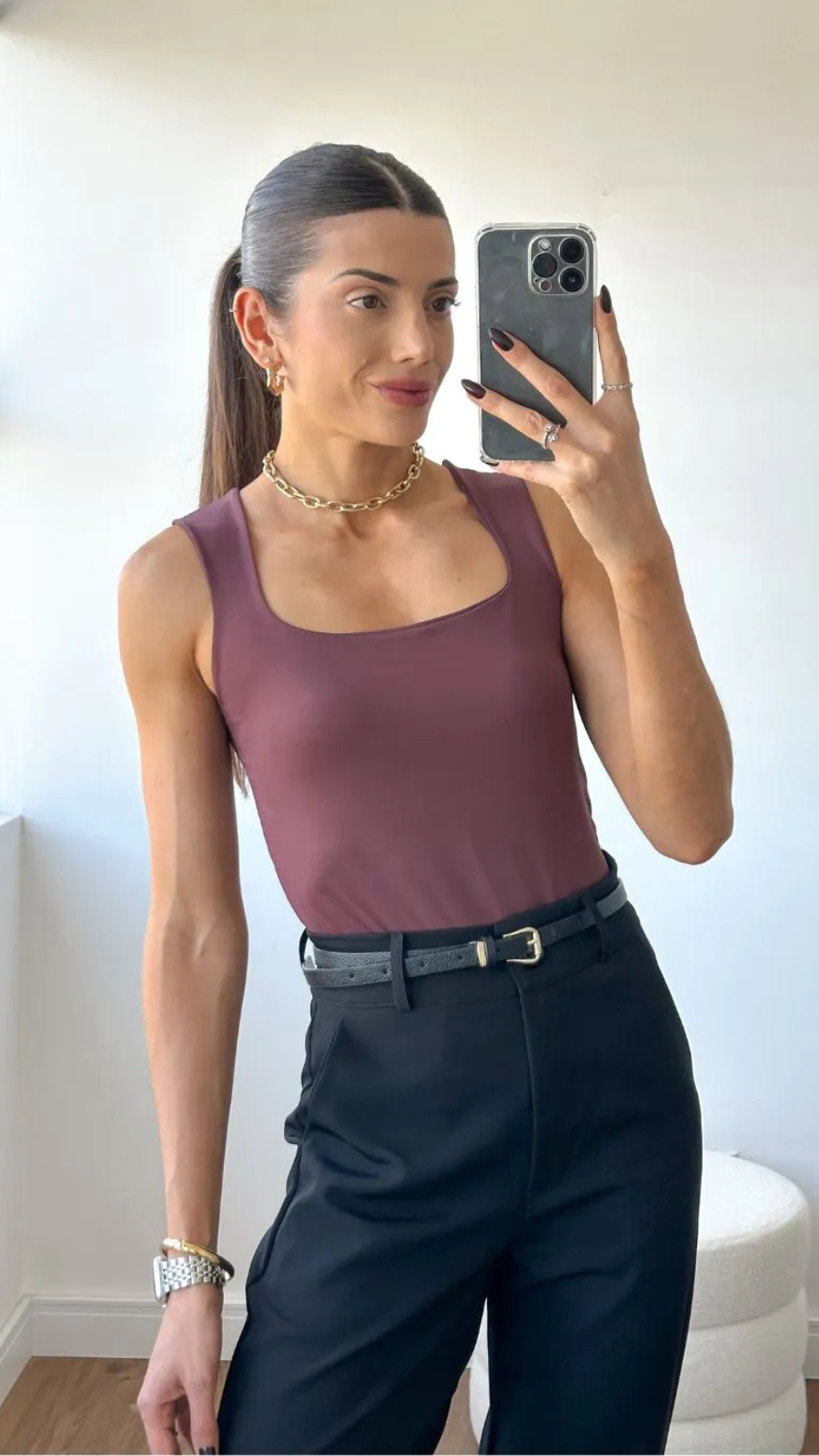 BODY ALÇA LARGA POLIAMIDA - Bella Aurora