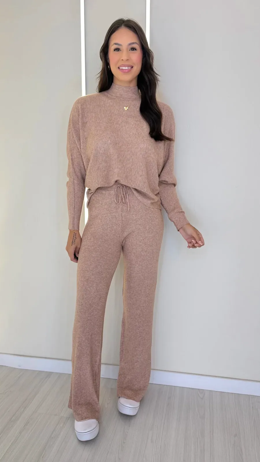 Conjunto Roma NUDE - Bella Aurora