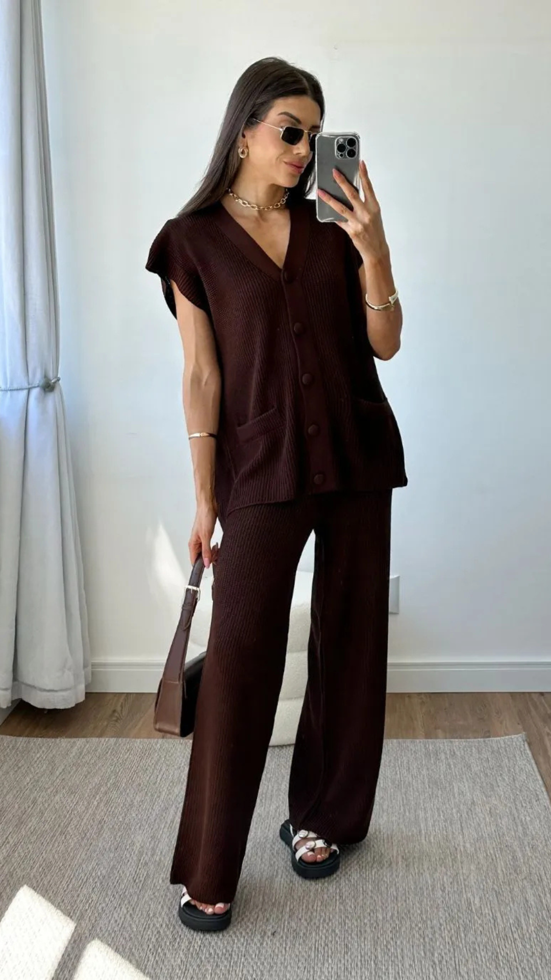 CONJUNTO TRICÔ COMFY - Bella Aurora