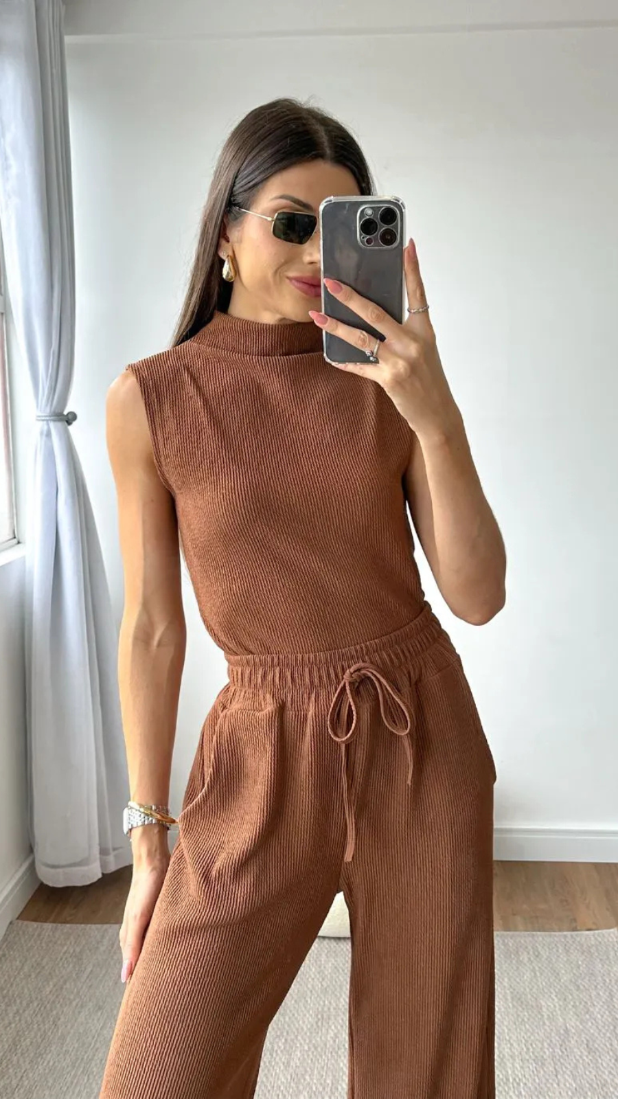 CONJUNTO FEMININO COMFY ANARRUGA - Bella Aurora