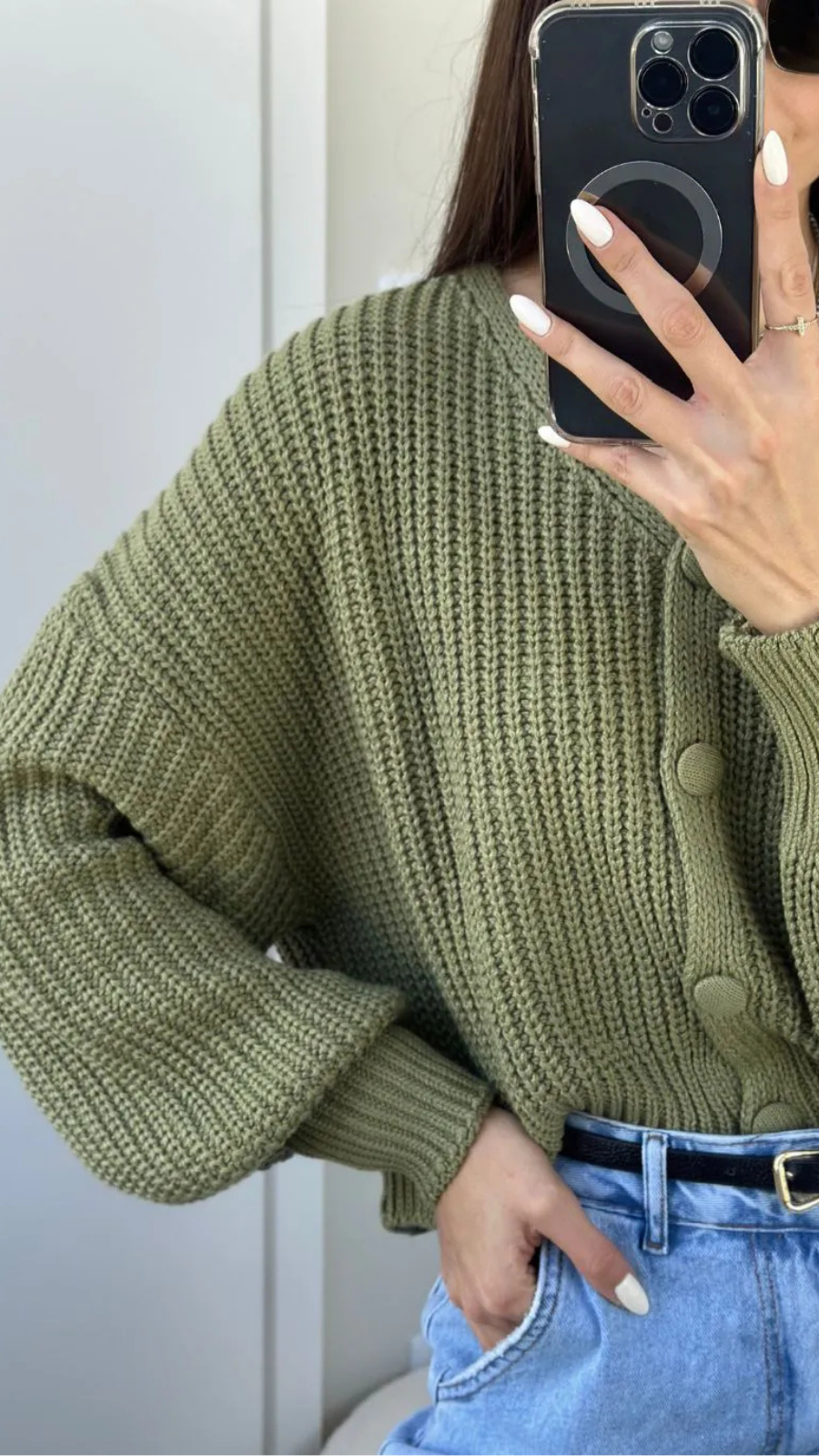 CARDIGAN TRICÔ CLÁSSICO CHIC - Bella Aurora