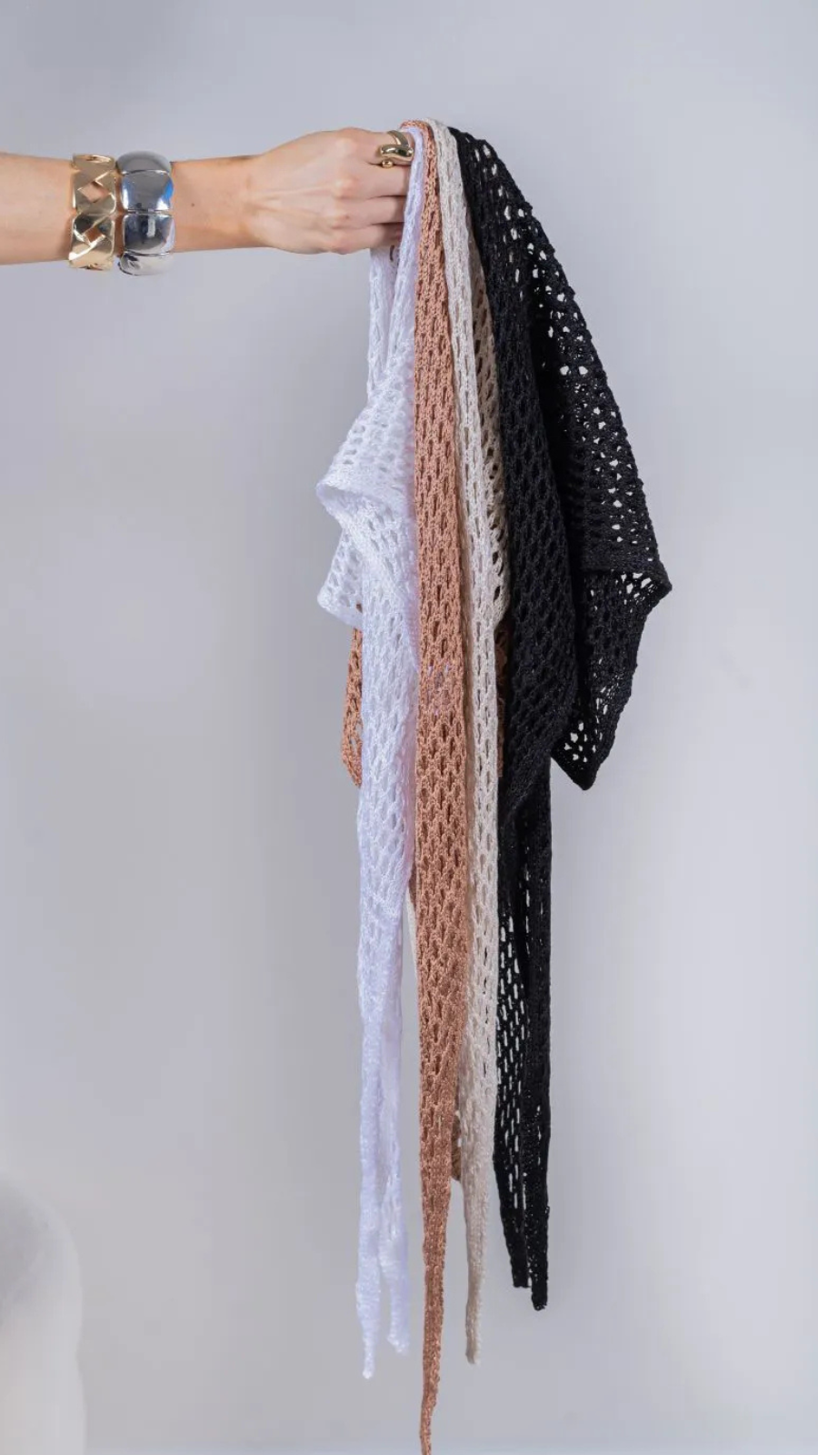 BANDANA DE CROCHÊ - Bella Aurora