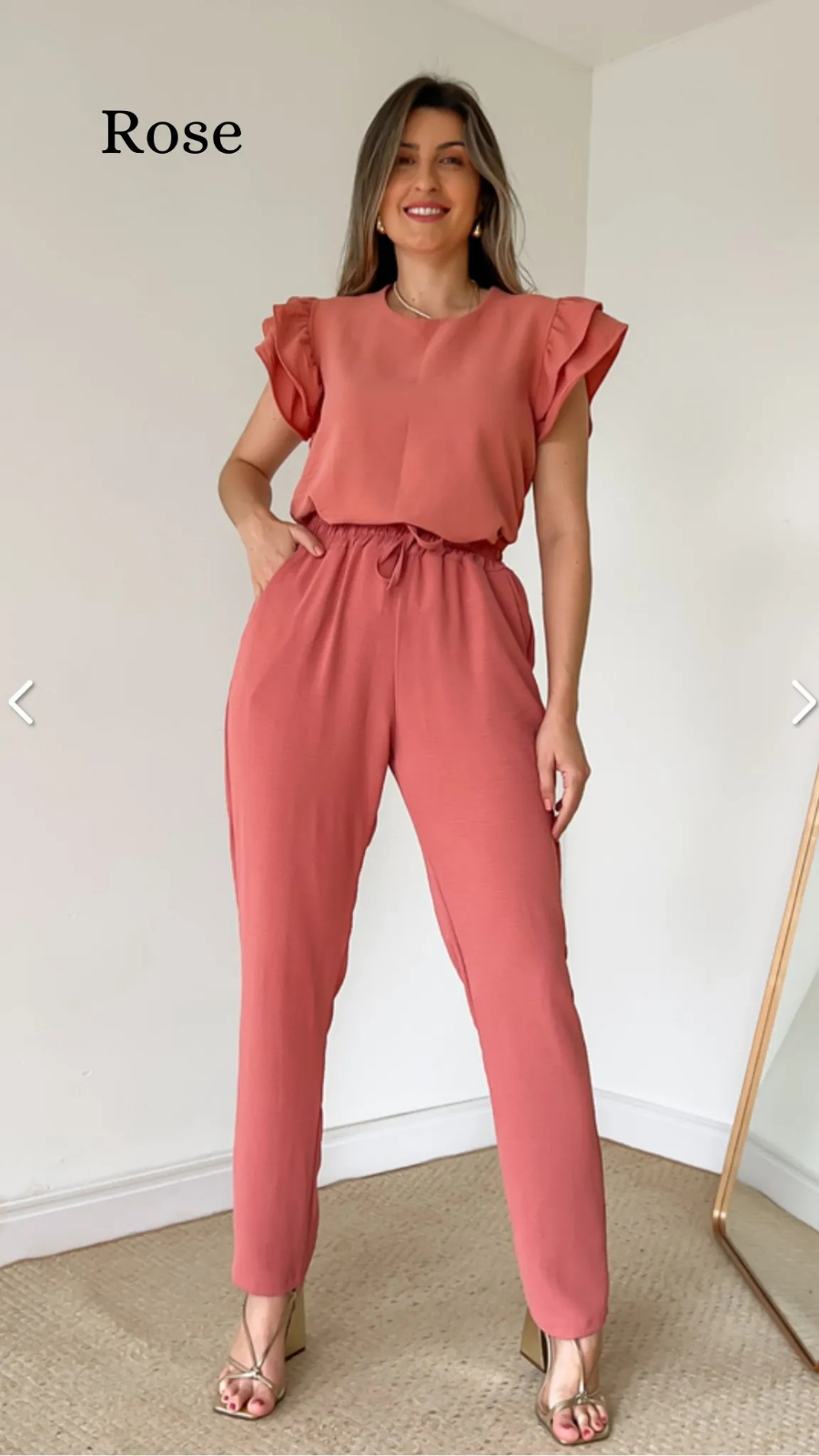 Conjunto Fabiana Duna Rose - Bella Aurora