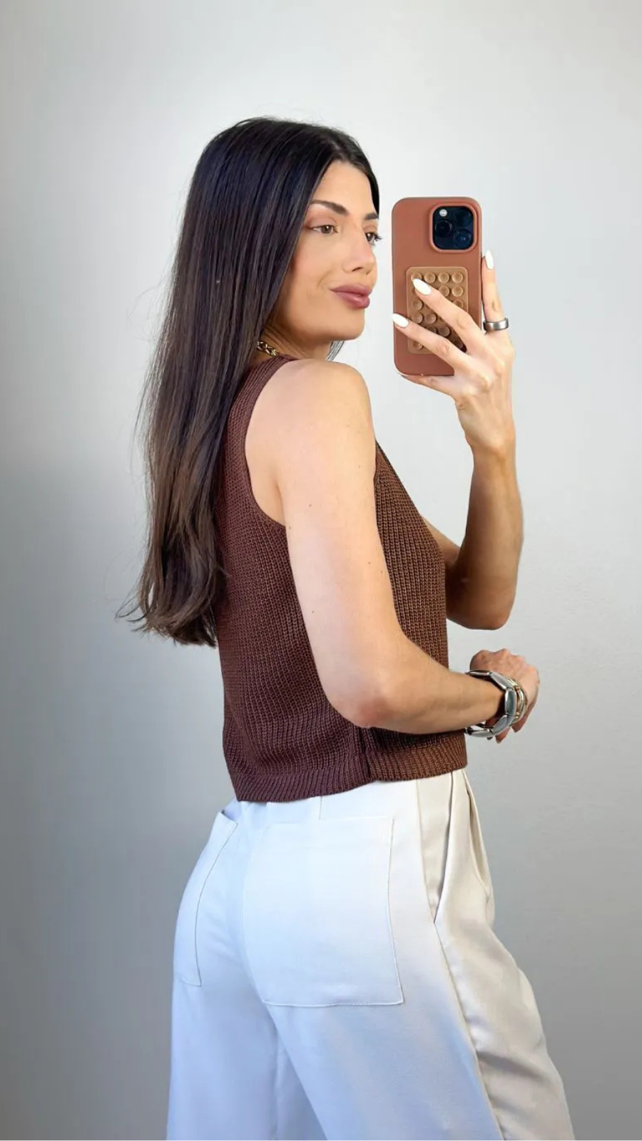 BLUSA TRICÔ REGATA - Bella Aurora