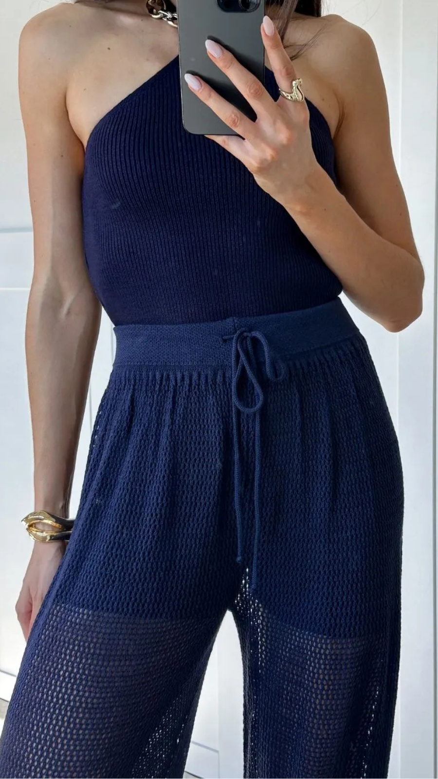 CALÇA ALADIM TRICÔ - Bella Aurora