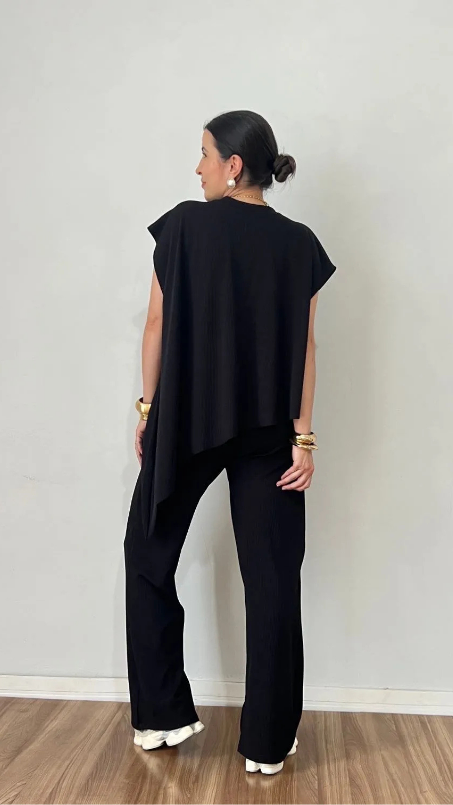 Conjunto Silvia Ribana Preto - Bella Aurora