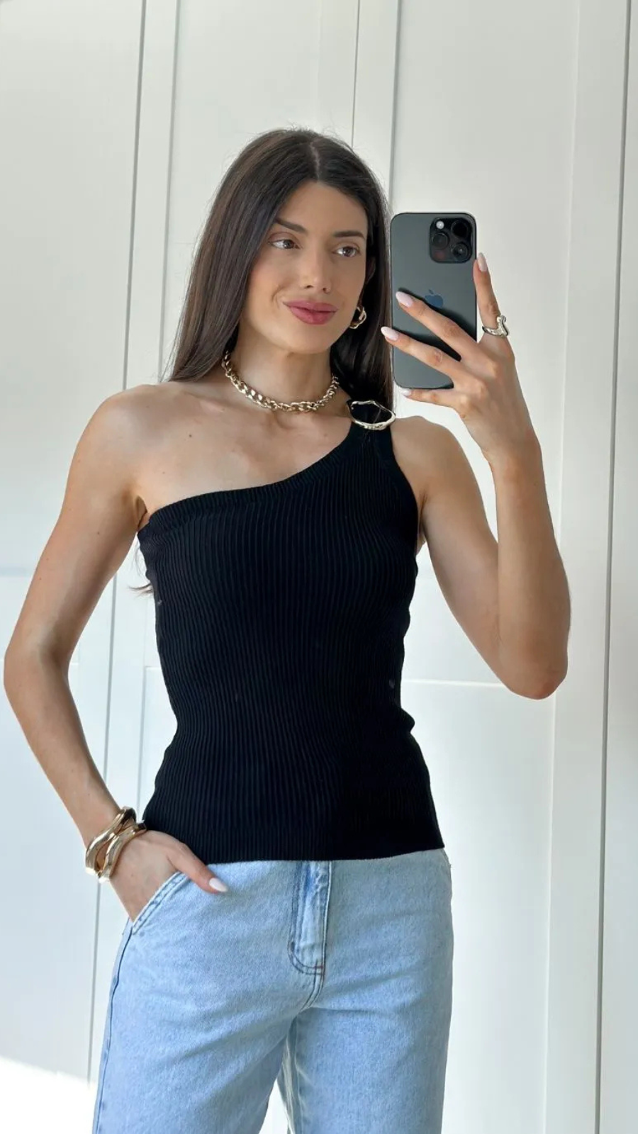 BLUSA TRICÔ ARGOLA - Bella Aurora