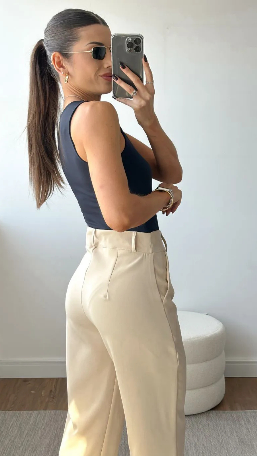 CALÇA ALFAIATARIA RETA  - Bella Aurora