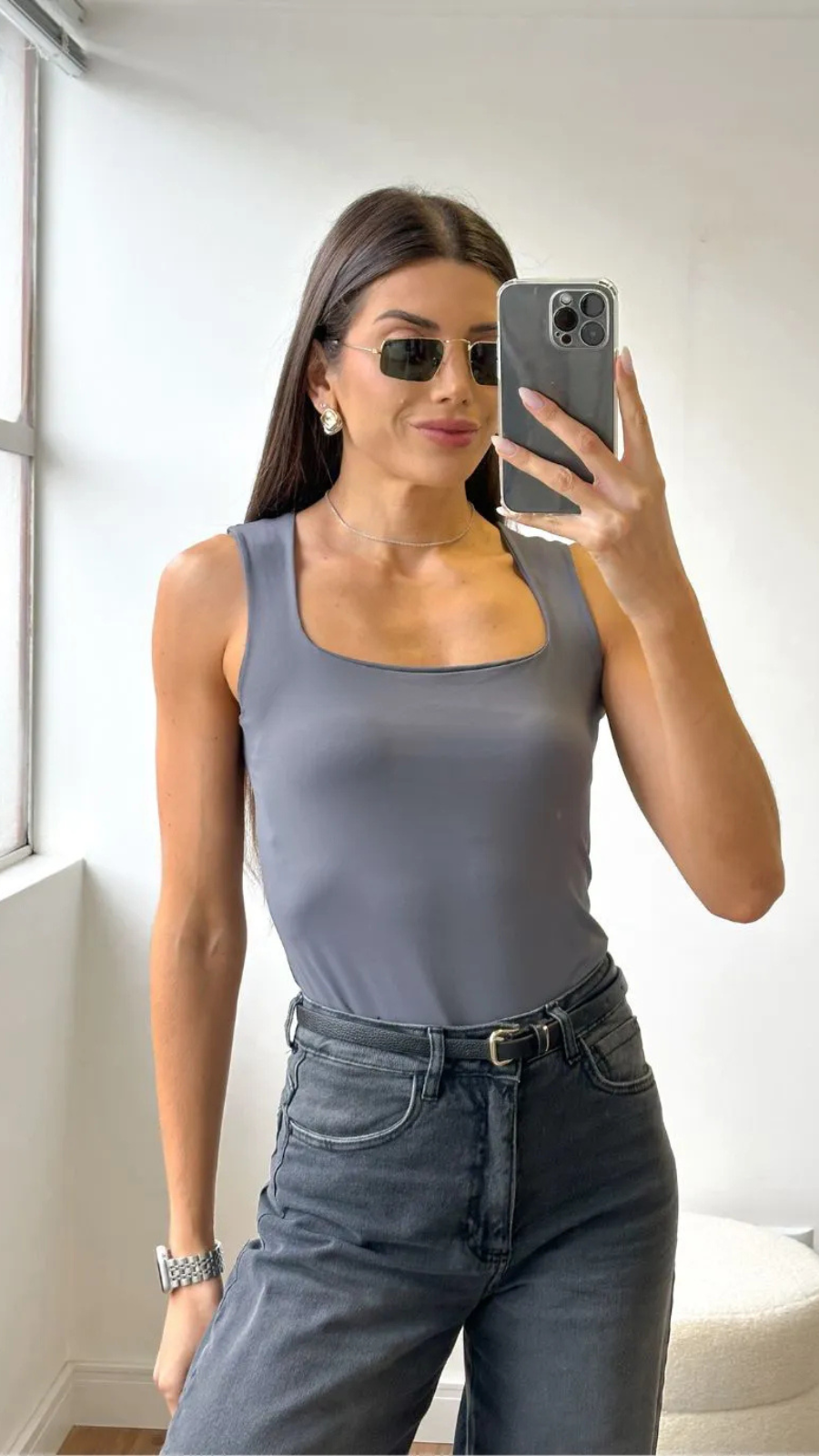 BODY ALÇA LARGA POLIAMIDA - Bella Aurora