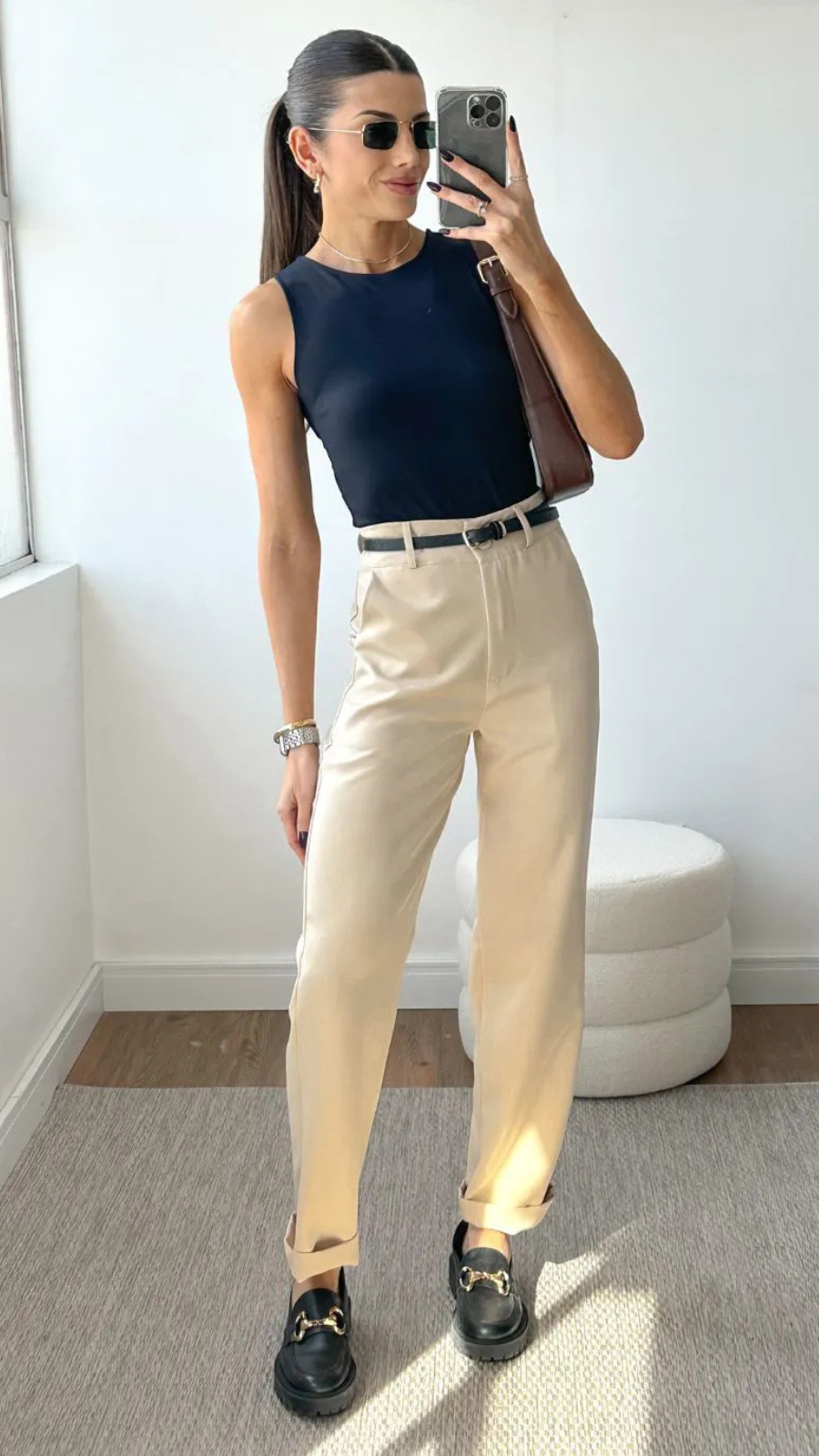 CALÇA ALFAIATARIA RETA  - Bella Aurora