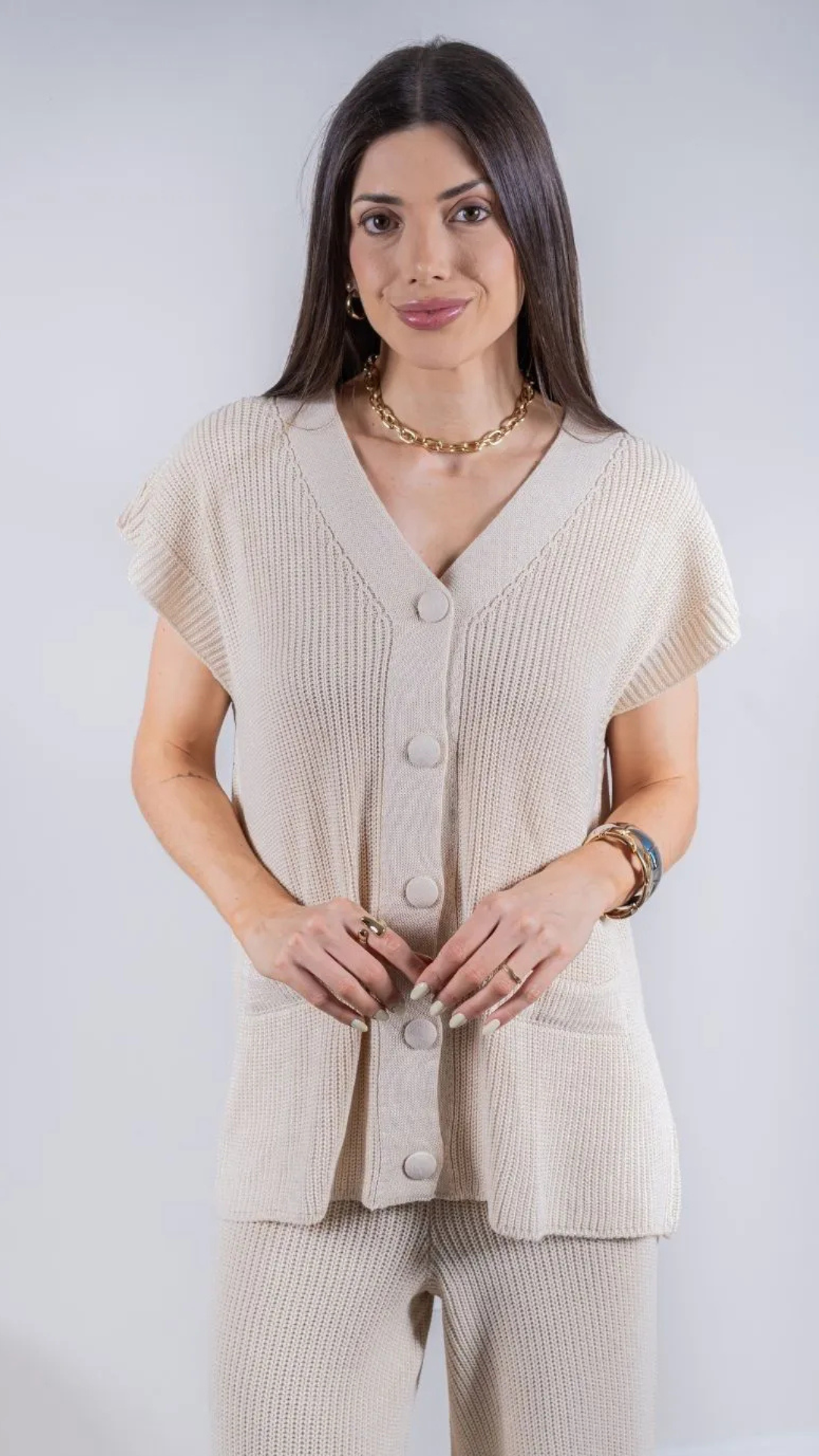 CONJUNTO TRICÔ COMFY - Bella Aurora