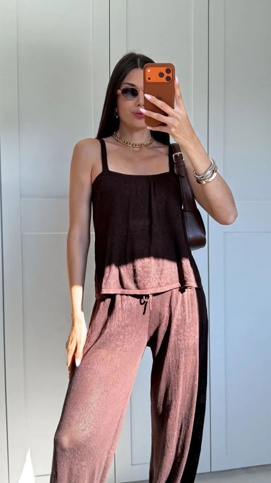 CONJUNTO TRICÔ VISCOSE  - Bella Aurora