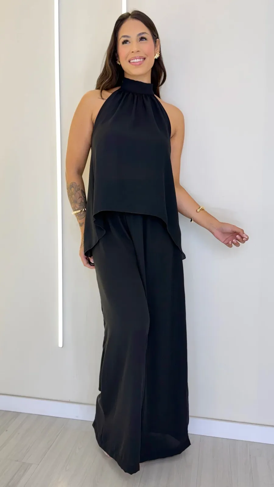 CONJUNTO FLORENÇA PRETO - Bella Aurora